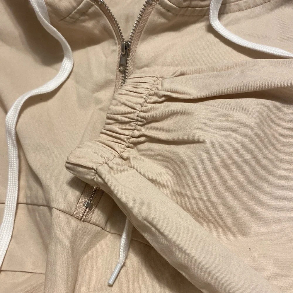 🌷3 items for $30🌷 ▪️ ZAFUL ▪️ Blush Pink Pullover Windbreaker - Picture 5 of 5